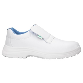 Pantofi de protectie VALI S2 SRC, culoare alb, marimea 47