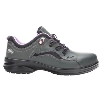 Pantofi de protectie FLORET LOW S1 SRC, culoare negru - violet, marimea 40
