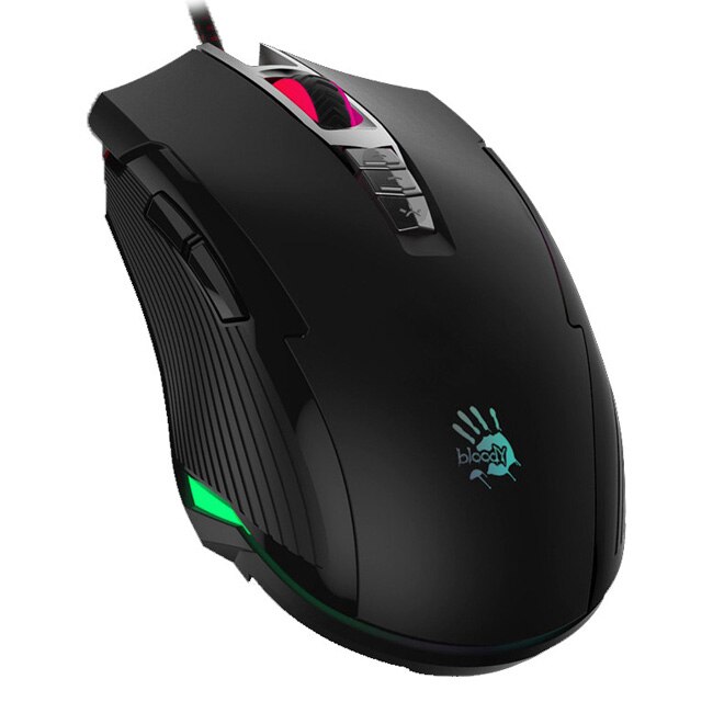 Геймърска мишка Bloody P93 Light strike 5K RGB, черен, A4 P93 BLOODY ...