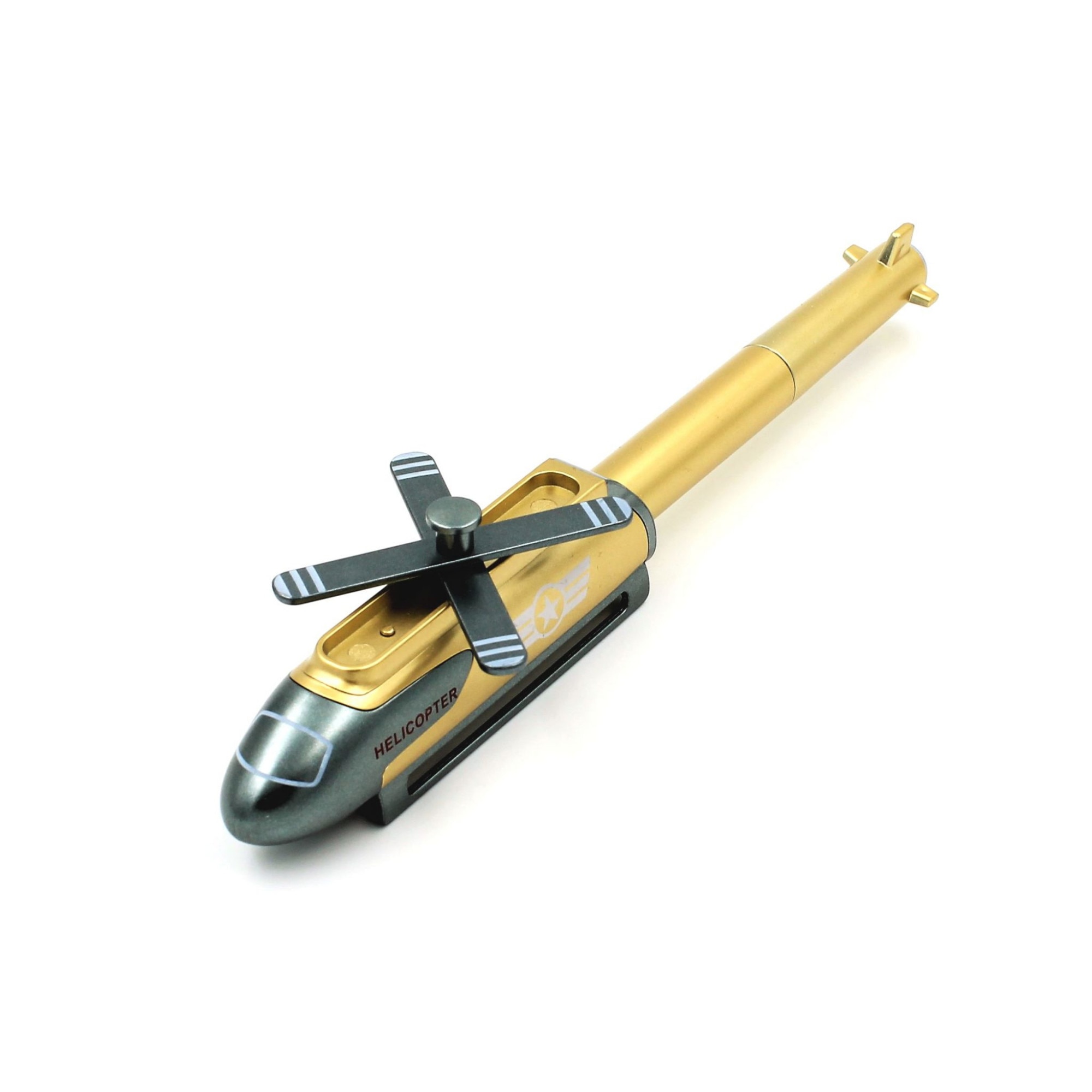 Pix funny elicopter auriu cu led