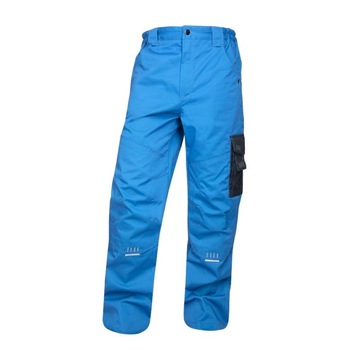 Pantaloni de lucru in talie 4TECH, culoare albastru - negru, marimea 64 Pantaloni de lucru in talie 4TECH, culoare albastru - negru, marimea 64