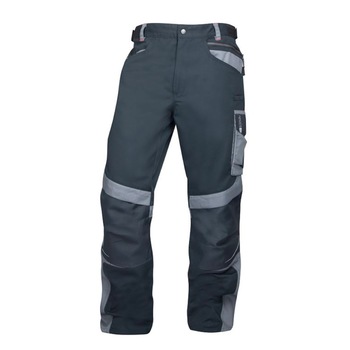 Pantaloni de lucru in talie R8ED, culoare negru - gri, marimea 54 Pantaloni de lucru in talie R8ED, culoare negru - gri, marimea 54