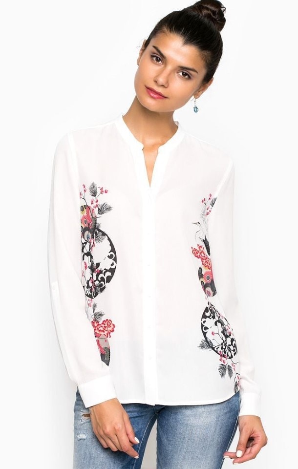 Camasa Desigual 67C22A2, Alb, 42