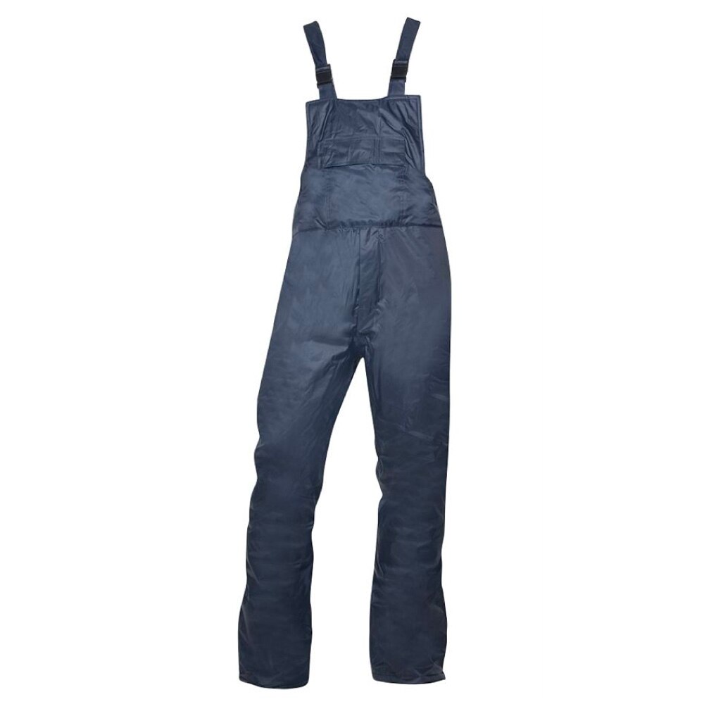 Pantaloni cu pieptar de lucru de iarna BC60K, culoare bleumarin, marimea 2XL
