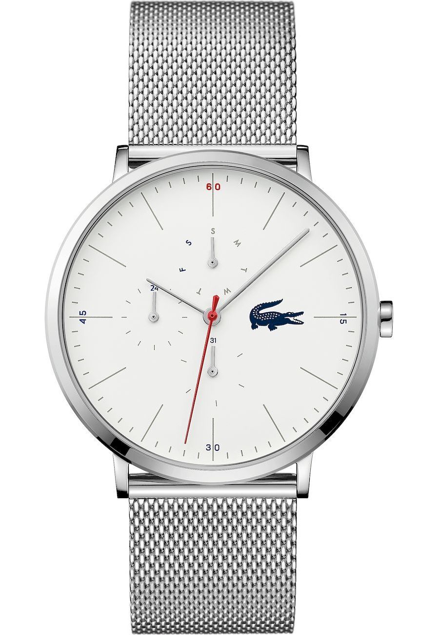 Ceas barbati, Lacoste, Analog, 40mm, Argintiu