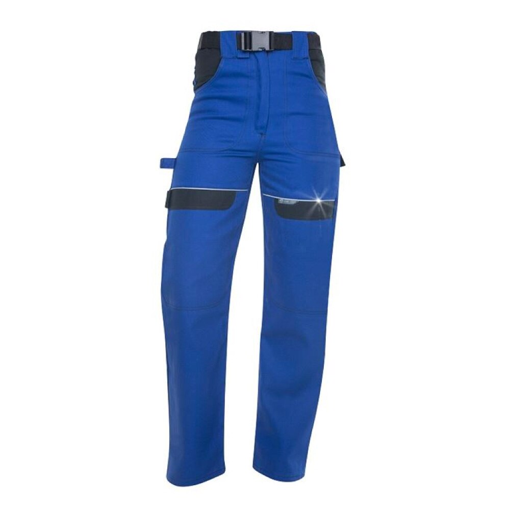Pantaloni de lucru in talie pentru femei COOL TREND, culoare albastru, marimea 52