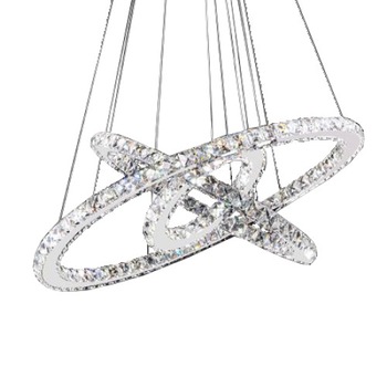 Lustra LED crystal elegant 48w lumineze cald/rece/neutru 6040/600mm+400mm+200mm Lustra LED crystal elegant 48w lumineze cald/rece/neutru 6040/600mm+400mm+200mm