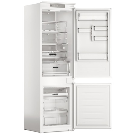 Combina frigorifica incorporabila Whirlpool WHC18 T573, 250l, Total No Frost, Clasa D, H 177 cm, Alb