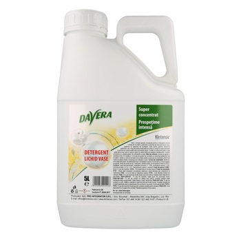 Detergent spalare vase DAVERA Klintensiv la 5 litri Detergent spalare vase DAVERA Klintensiv la 5 litri