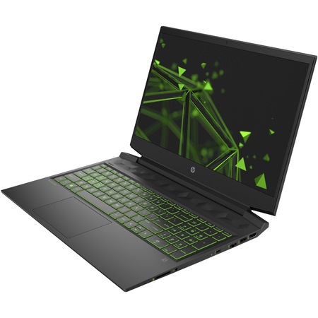 Laptop Gaming HP Pavilion 16-a0003nq cu procesor Intel® Core™ i5-10300H, 16.1", Full HD, 8GB, 512GB SSD, NVIDIA® GeForce® GTX 1650 Ti 4GB, Free DOS, Black