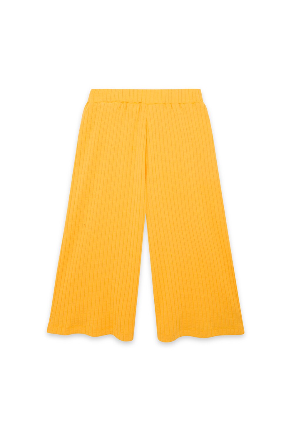 Tuc Tuc, Pantaloni palazzo cu aspect striat, Galben sofran