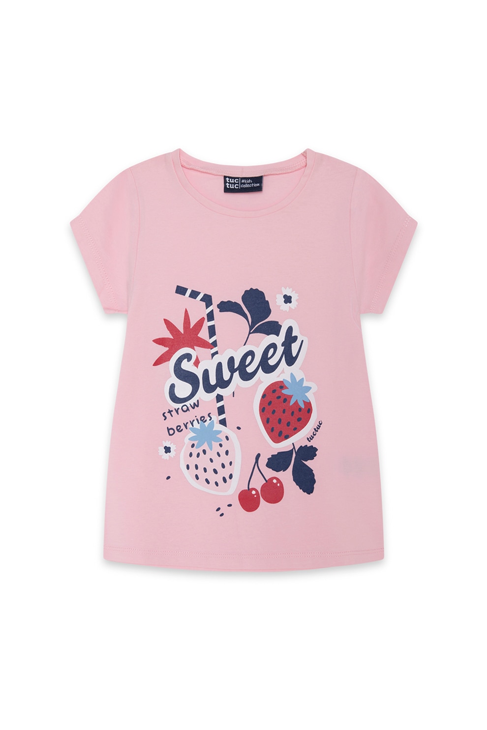Tuc Tuc, Tricou cu imprimeu grafic, Roz pastel