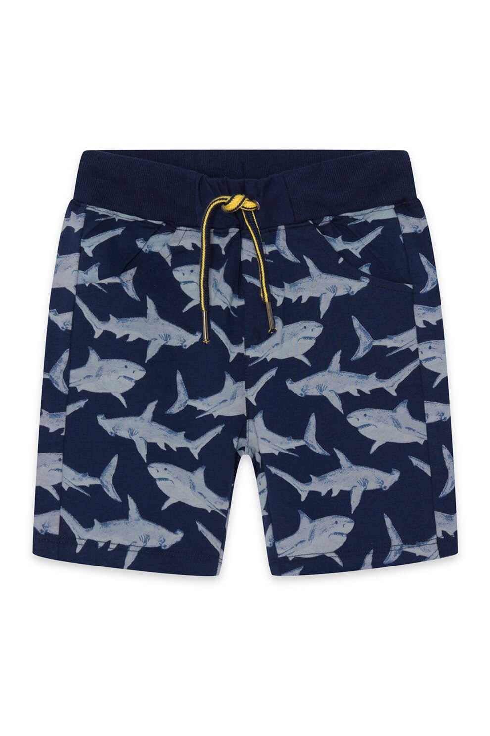 Tuc Tuc, Pantaloni scurti cu imprimeu si snur de ajustare, Albastru lavanda/Bleumarin