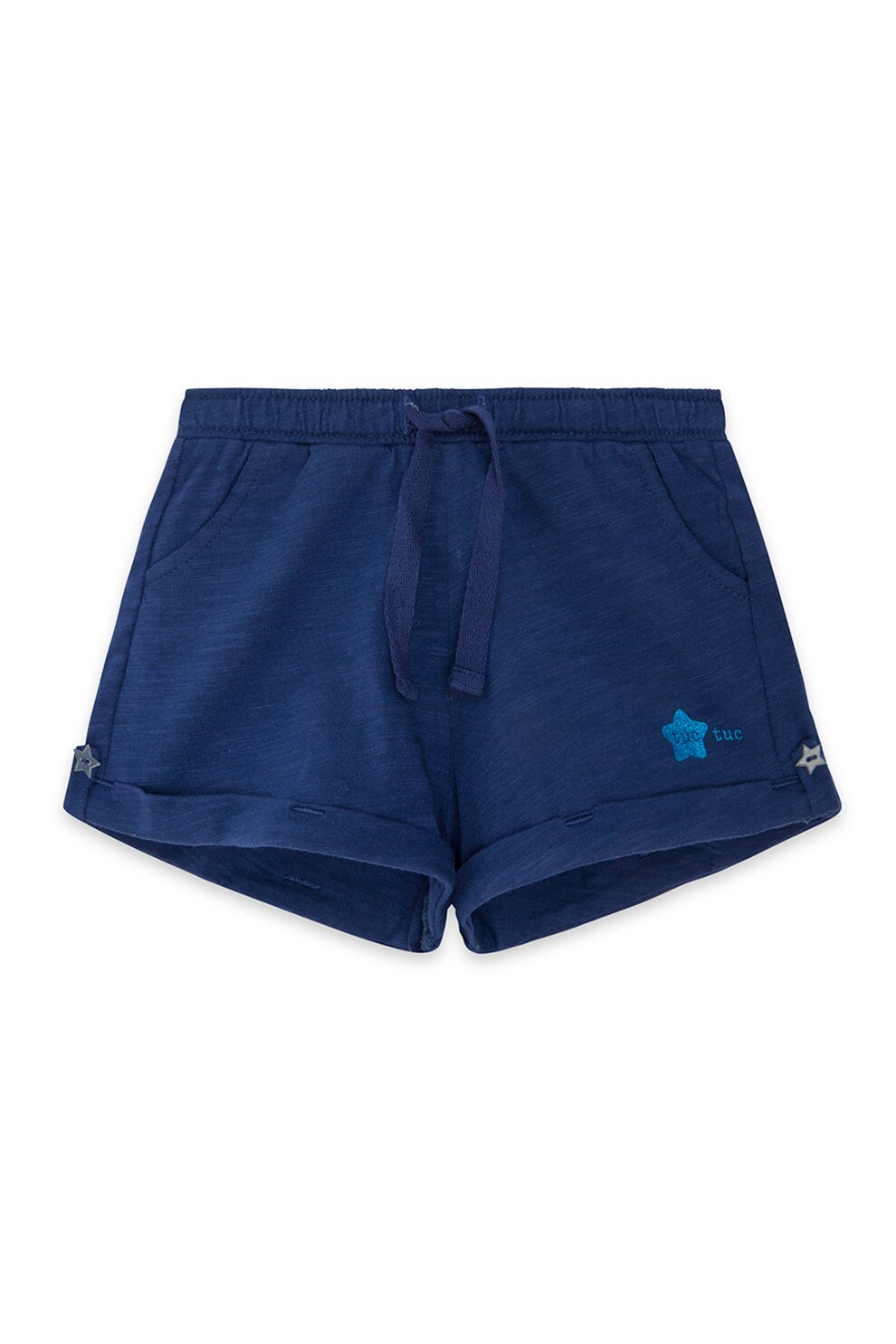 Tuc Tuc, Pantaloni scurti din bumbac si jerseu, Bleumarin