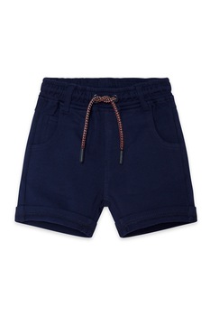 Tuc Tuc, Bermude sport din bumbac cu snur de ajustare in talie, Bleumarin Tuc Tuc, Bermude sport din bumbac cu snur de ajustare in talie, Bleumarin