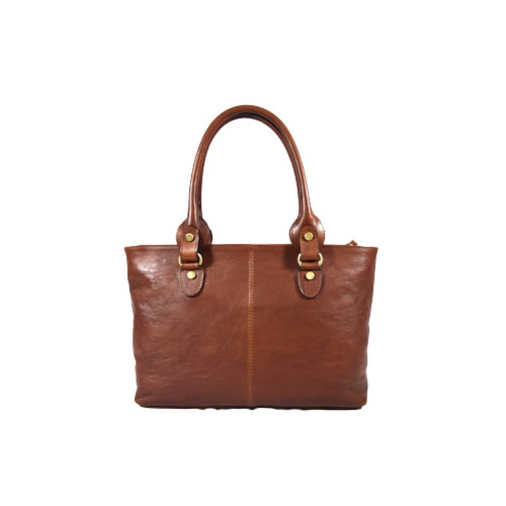 TORNABUONI, ULSAN, válltáska, bőr, barna, 39X9X24