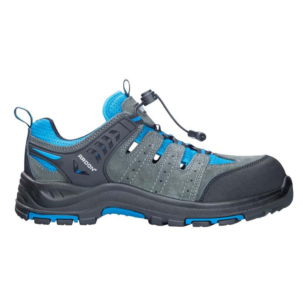 Sandale de protectie TRIMMER S1P SRC - metal free, culoare gri - albastru, marimea 47