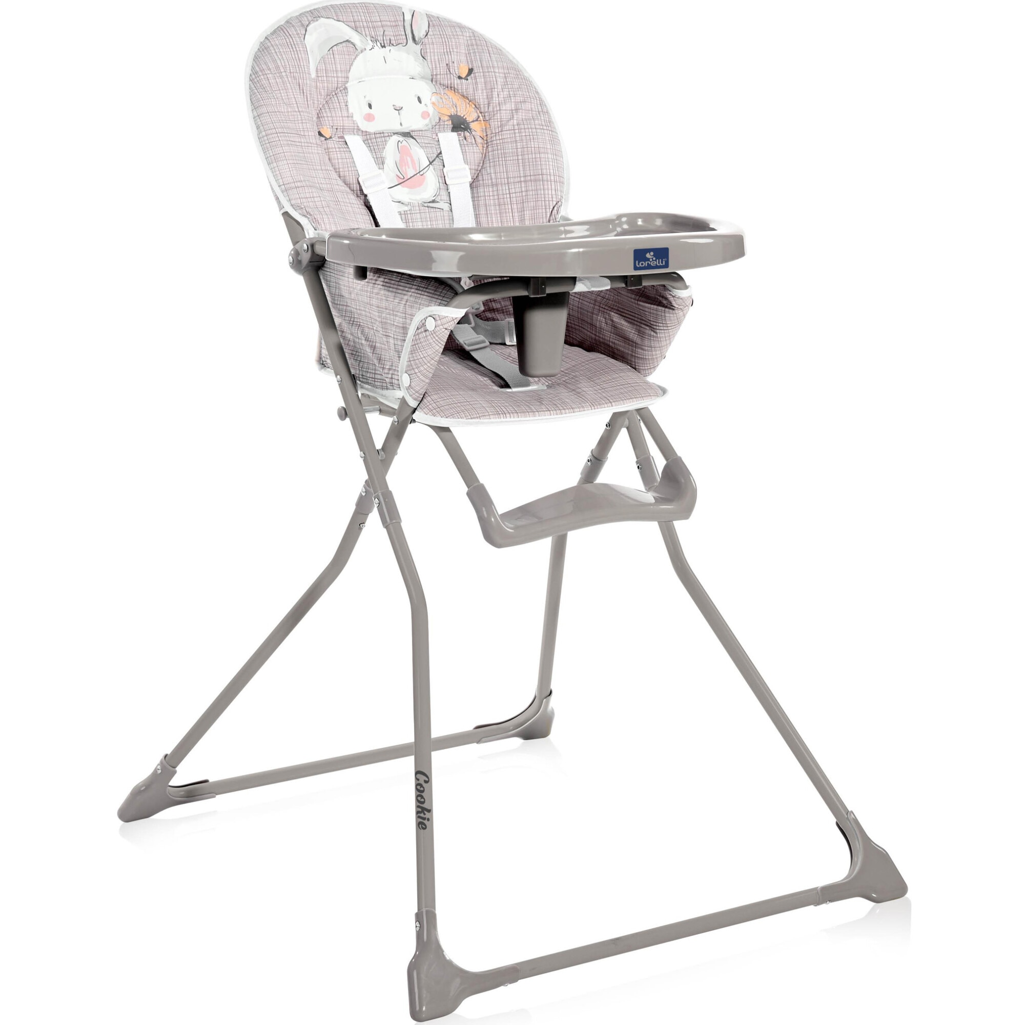 Scaun de masa, Lorelli, Cookie, Beige Daisy, colectie 2021