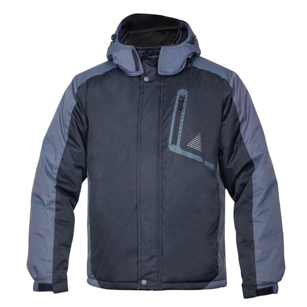 Jacheta de lucru de iarna YORK, culoare negru - gri, marimea M