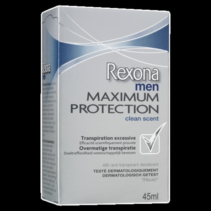 Deodorant Stick Rexona Men Maximum Protection-Clean Scent, 45ml