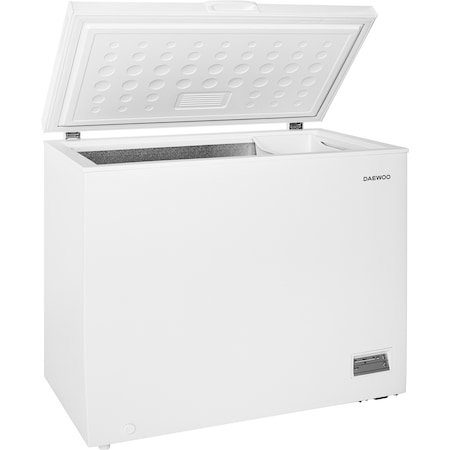 Lada frigorifica Daewoo FF-259HFW, 200l, Clasa F, Control electronic, Alb