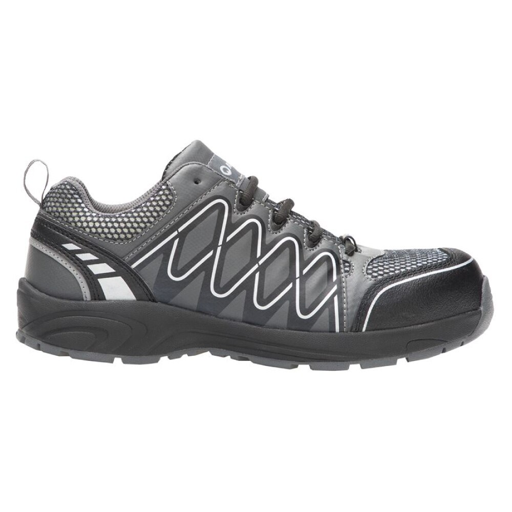 Pantofi de protectie VISPER S1P SRC - metal free, culoare negru - gri, marimea 39