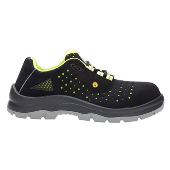 Pantofi de protectie VERNOR S1P ESD SRC, culoare negru - verde, marimea 40 Pantofi de protectie VERNOR S1P ESD SRC, culoare negru - verde, marimea 40
