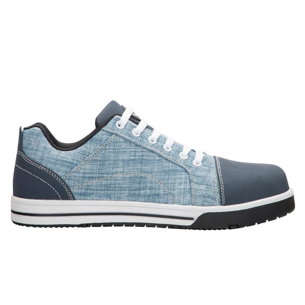 Pantofi de protectie DERRIK DENIM S1P SRC - metal free, culoare albastru, marimea 39