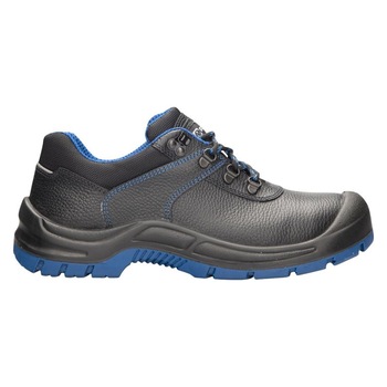 Pantofi de protectie KING S3 SRC, culoare negru - albastru, marimea 48