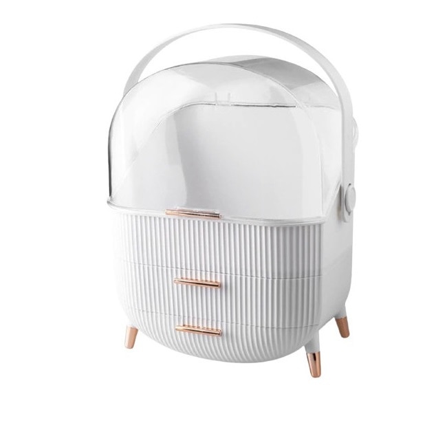 Organizator TimeTrade, alb, pentru bijuterii si produse cosmetice