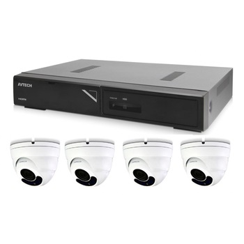 Kit supraveghere NVR+4 Camere DGM5406ASE+4 Cabluri UTP, Avtech, IP, CMOS, 1936x1096p, 40m Kit supraveghere NVR+4 Camere DGM5406ASE+4 Cabluri UTP, Avtech, IP, CMOS, 1936x1096p, 40m