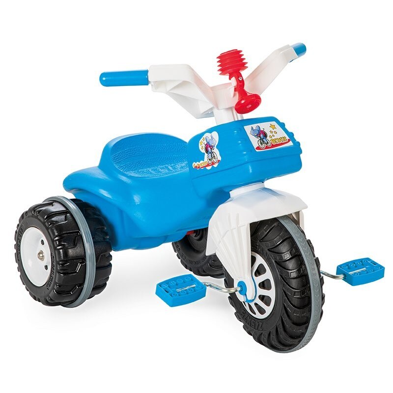 Tricicleta albastra cu pedale Tubby, 52 x 64 x 47 cm