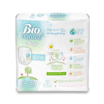 Scutece Chilotel Sleepy Bio Natural Marime 4 Maxi , 7-16kg, 24 bucati Scutece Chilotel Sleepy Bio Natural Marime 4 Maxi , 7-16kg, 24 bucati