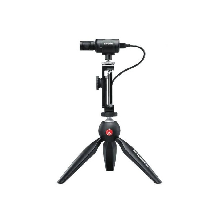 Microfon Shure MV88+ VIDEO KIT Negru