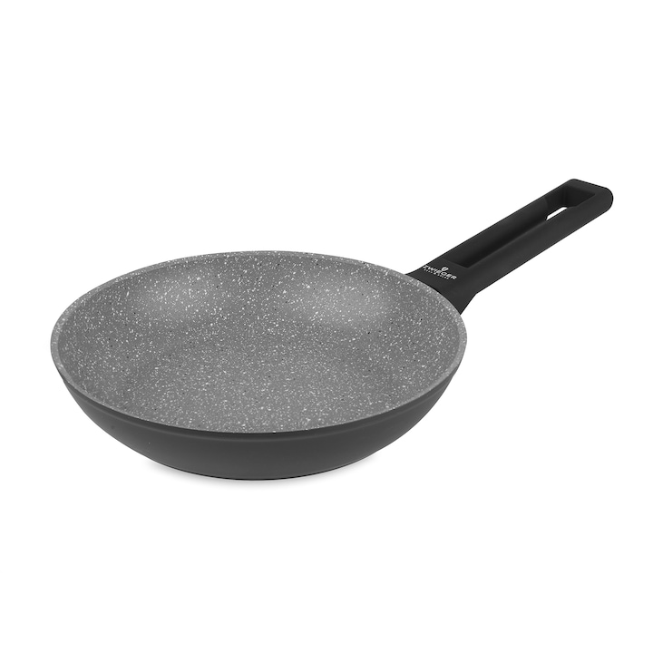 Тиган, Zwieger Practi Plus, Черен, 20 см, гранит, Незалепващо покритие, Индукция
