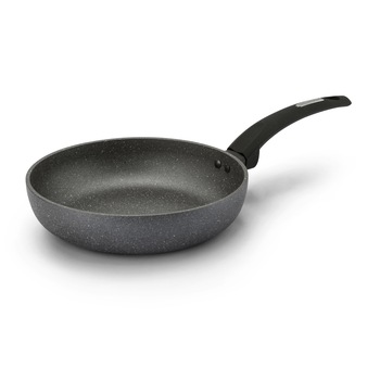 Tigaie, Florina Lava Stone, de grafit, 24 cm, Antiaderent, Inductie Tigaie, Florina Lava Stone, de grafit, 24 cm, Antiaderent, Inductie