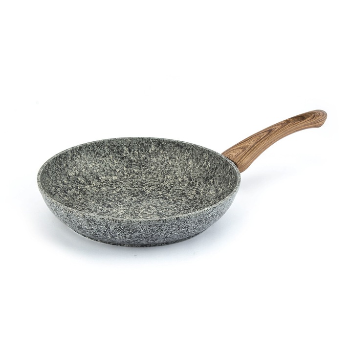 Konighoffer Venga serpenyő, 24 cm, gránit, tapadásmentes, indukciós, szürke