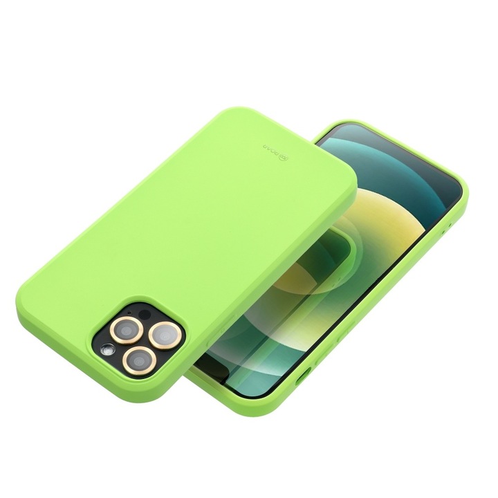 Roar Colorful Jelly Case iPhone 5G / 5S / SE telefonhoz, Lime