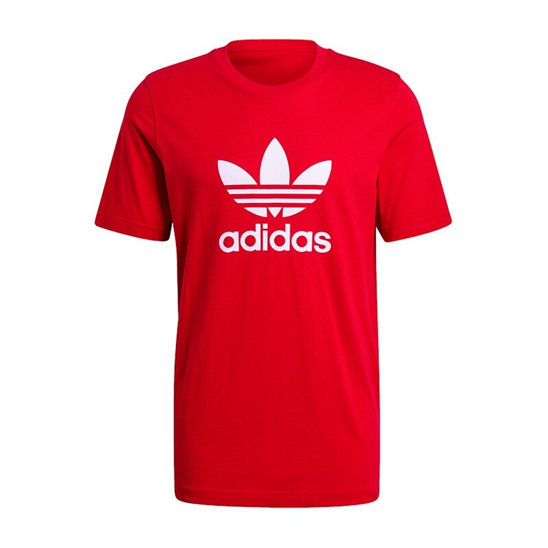 Tricou Adidas Adicolor Classics Trefoil GN3468, Barbati, Rosu, M