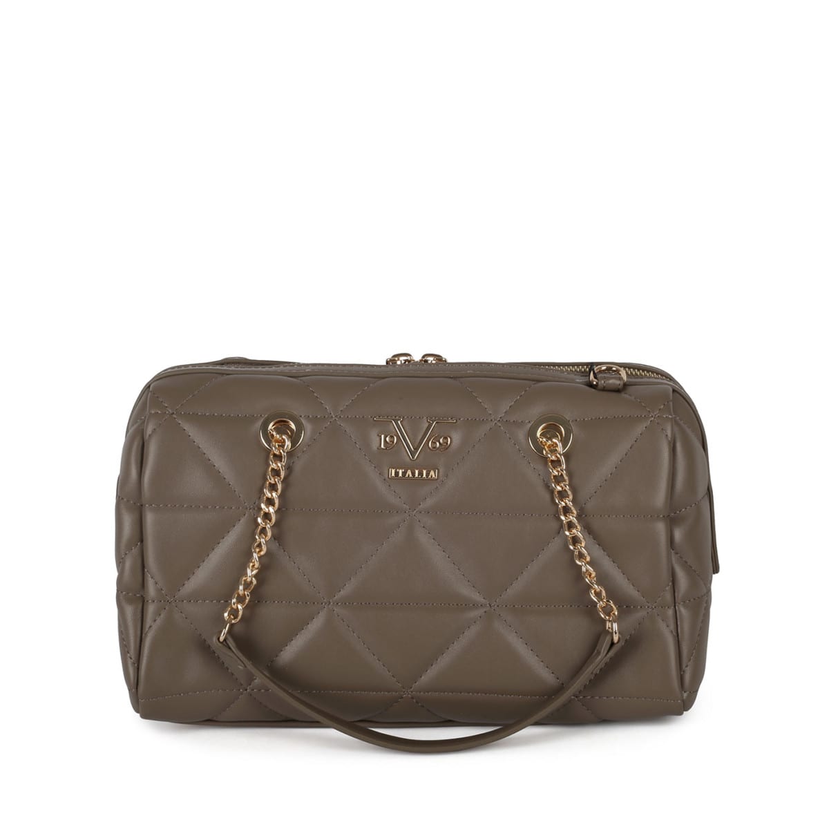 Geanta dama, Versace 19v69, Piele ecologica, Maro