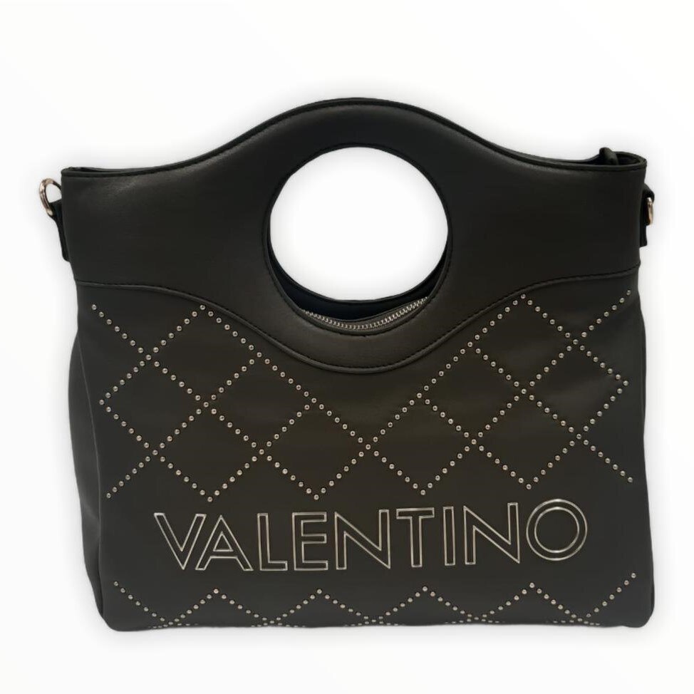 Geanta dama, Valentino, Piele ecologica, Verde Inchis