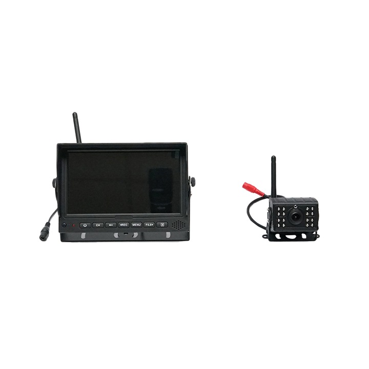 Camera marsarier wireless cu 2 canale display 12V
