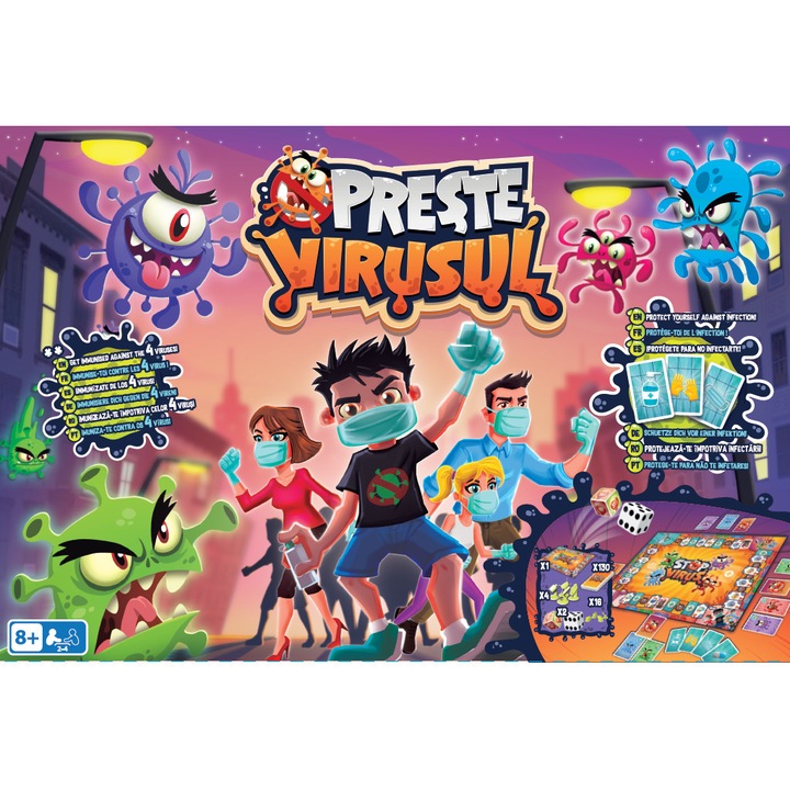 IMC, 82779 Társasjáték: Állítsd le a vírust