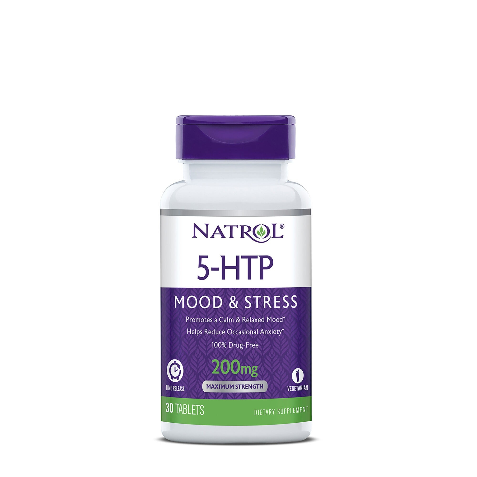 Supliment alimentar GNC, Mood & Stress Natrol® 5-HTP 200 mg, 30 tb