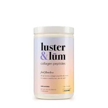 Colagen Peptide GNC luster & lum®, fara aroma, 296.8g Colagen Peptide GNC luster & lum®, fara aroma, 296.8g