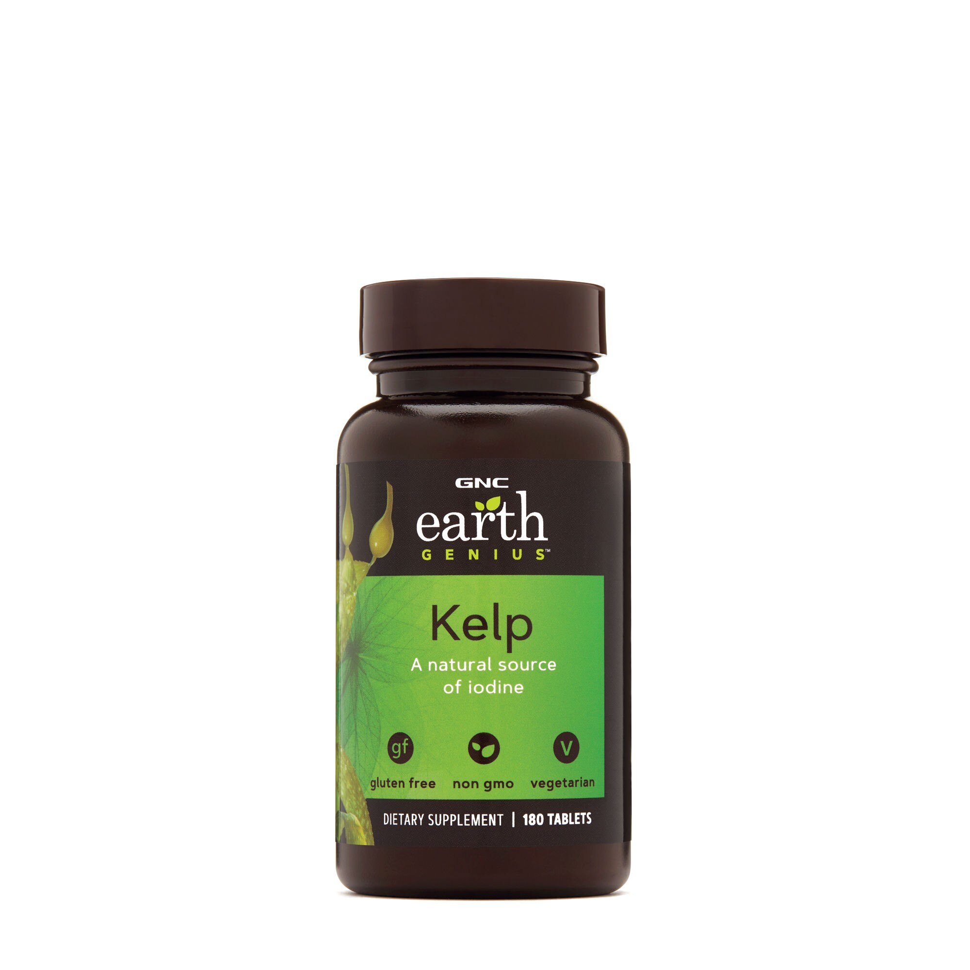 Supliment alimentar GNC, Earth Genius™ Kelp, 180 tb