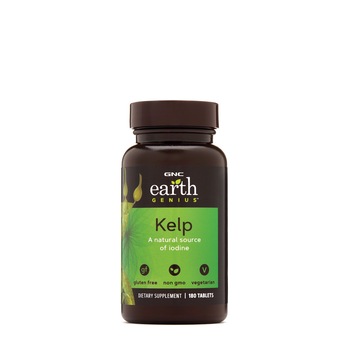 Supliment alimentar GNC, Earth Genius™ Kelp, 180 tb Supliment alimentar GNC, Earth Genius™ Kelp, 180 tb