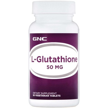 Supliment alimentar L-Glutathione 50 mg GNC, 50 tb Supliment alimentar L-Glutathione 50 mg GNC, 50 tb