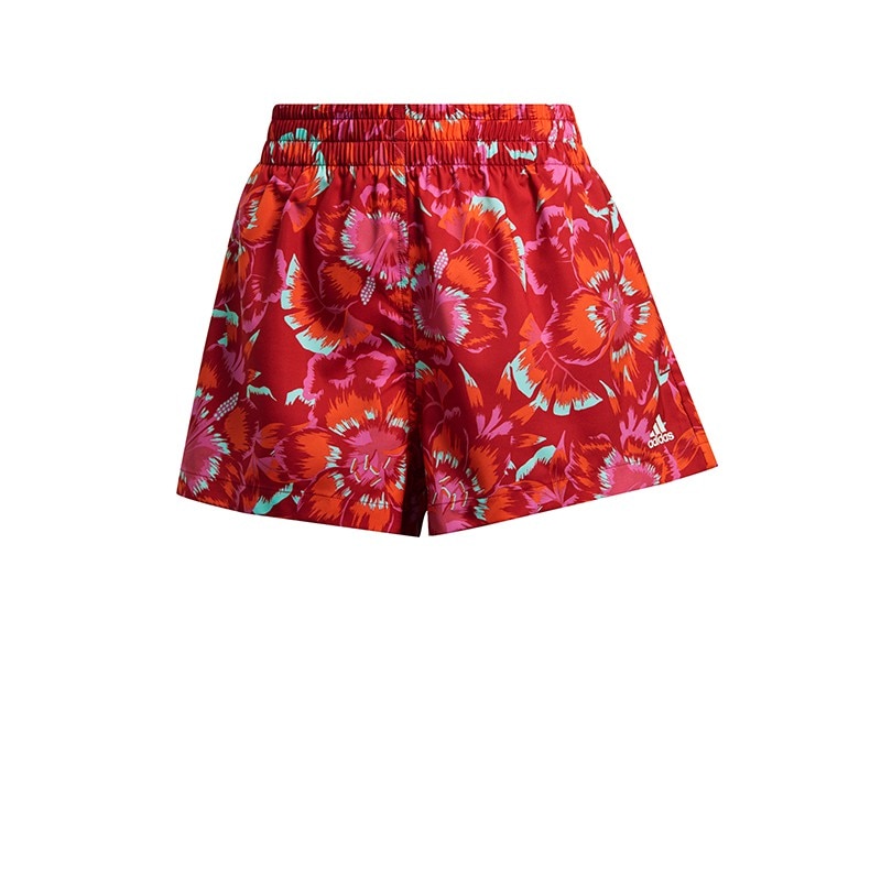 Pantaloni Scurti Adidas Rio Floral GR2994, Rosu