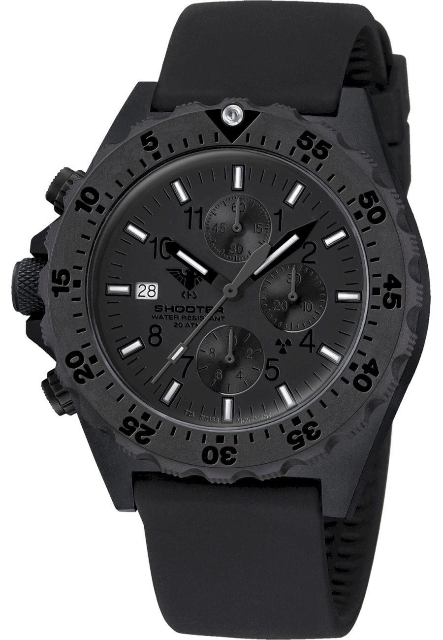 Ceas barbati, KHS, Analog, Negru